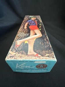 lot 177 image: Barbie - Ken, Barbies Boyfriend (Brown) - Mattel 1964.
