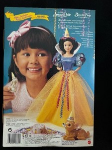 lot 187 image: 1996 Mattel Snow White Happy Birthday Joyeux Anniversaire Foreign #16535 NRFB.