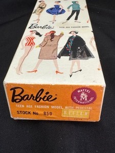 lot 195 image: Vintage Barbie Stock Number 850 Titan.