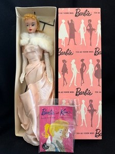 lot 219 image: Vintage Barbie 1958 Enchanted Evening Good Condition.