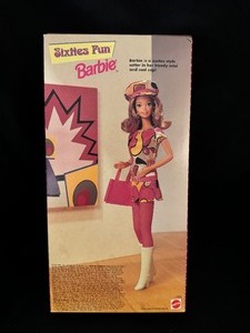 lot 268 image: Barbie Doll Sixties Fun Mattel 1997 New