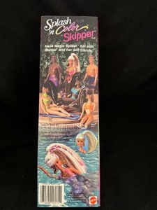 lot 277 image: Mattel 1996 Splash N Color Barbie Skipper Doll