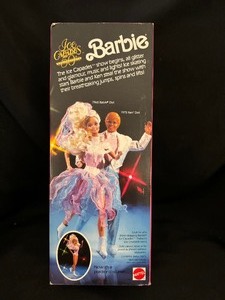 lot 295 image: Vintage 1989 Ice Capades Barbie Mattel New Original Box Figure Skate