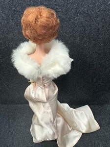 lot 314 image: Beautiful Vintage Bubble Cut Barbie Doll Wearing Vintage Barbie Enchanted Evening.