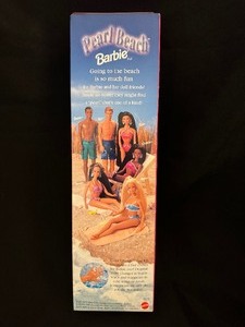 lot 346 image: New Barbie Vintage 1997 Pearl Beach #18576 Doll.