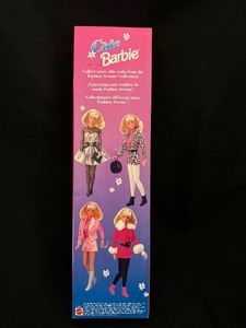lot 347 image: Barbie Doll Chic 1996BlondeMattel #17297 Blue Dress Pink Flowers Please Read.