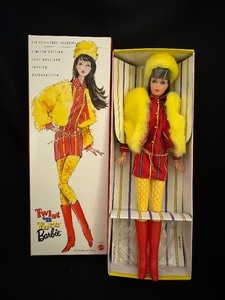 lot 363 image: Barbie Twist and Turn Limited Edition 1967 Reproduction Doll 1997 Mattel 18941.