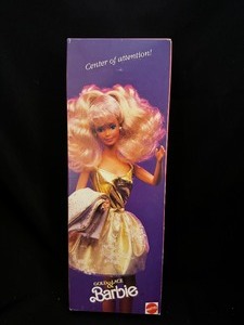 lot 366 image: 1989 Vintage Gold and Lace Barbie Doll, Target Exclusive.