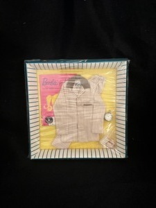 lot 378 image: 1961 Ken Sleeper Set #781 NRFB Barbie Boyfriend Mattel New old stock Rare to Find.