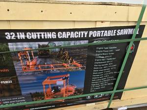 lot 2 image: Paladin 32 Sawmill
