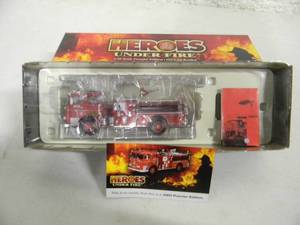 CORGI HEROES UNDER FIRE CLASSICS - LIMITED EDITION 150 Scale DIE-CAST - Seagrave K Baltimore County, MD #US50805 - IN BOX - WITH COA - GREAT PIECE - SEE PICTURES