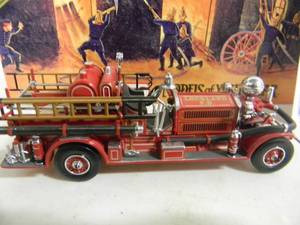 MATCHBOX FIRE ENGINE SERIES, MODELS OF YESTERYEAR - 1927 AHERNS Fox - With COA - IN BOX - GREAT PIECE - SEE PICTURES