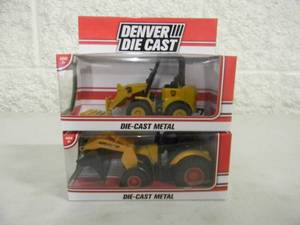 2 - DENVER DIE CAST CONSTRUCTION VEHICLES - IN BOX - GREAT PIECES - SEE PICTURES