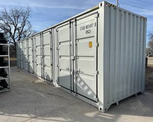 lot 10 image: 2023 Cargo Shipping Container, 40 High Cube, Single Use