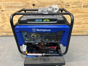 lot 35 image: WESTINGHOUSE WGEN5300DF Dual Fuel Generator