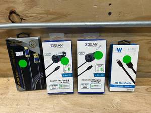 lot 84 image: Lot of 4 Phone Chargers