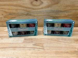lot 48 image: YANKEE CANDLE Lot of 2- Candle Sets (6 per set)