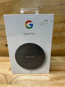 lot 24 image: GOOGLE Nest Mini (2nd Gen) - Smart Home Speaker with Google Assistant - Chalk