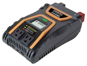 lot 18 image: DURACELL 1000W Power Inverter