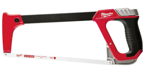 lot 107 image: MILWAUKEE High-Tension Hack Saw with 12 in. 24 TPI Bi-Metal Blade and Blade Storage