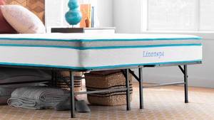 lot 20A image: LINENSPA 10 Inch Memory Foam and Spring Hybrid Mattress - Medium Feel