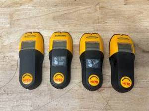 lot 128 image: ZIRCON Lot of 4- StudSensor HD70 Stud Finders