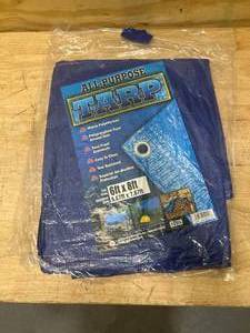 lot 130 image: 6ft x 8ft All Purpose Tarp