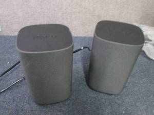 lot 38 image: Roku Wireless Speakers out of box, ...