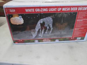 lot 69 image: Alpine Corporation White Light-Up M...