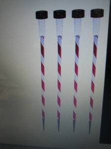 lot 85 image: Alpine Corporation Solar Striped Pa...