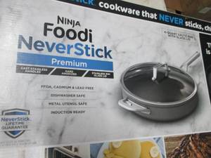 lot 92 image: Ninja Foodi NeverStick Premium 4-Qt...