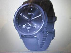 lot 121 image: LB-Garmin vivomove Sport Hybrid Hea...