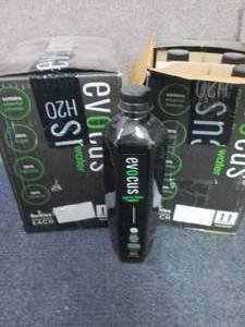 lot 160 image: 12- 16.9 oz Bottles Evocus Black Al...