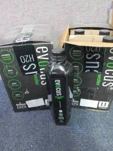 lot 161 image: 12- 16.9 oz Bottles Evocus Black Al...