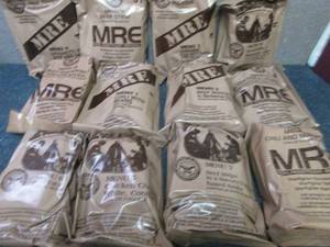 lot 170 image: Sealed Case of 12 MREs Meal Ready ...