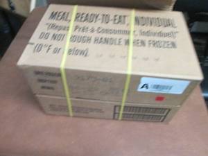 lot 171 image: Sealed Case of 12 MREs Meal Ready ...