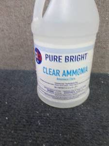 lot 247 image: 7- 64 ox Pure Bright Clear Ammonia...