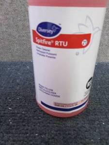 lot 248 image: 10 - qt Bottles Diversey Spitfire...