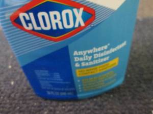 lot 253 image: 9- 32oz Bottles Clorox Daily Disinf...