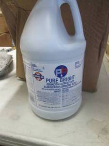 lot 255 image: 3 Gallons Purebright Ultra Bleach...