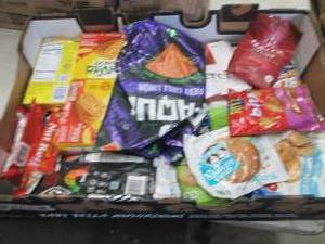 lot 305 image: Flat of Assorted Snacks& Food Items...