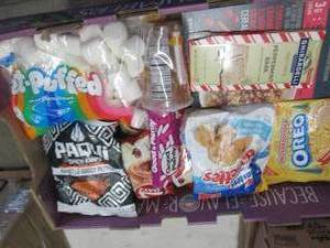 lot 308 image: Flat of Assorted Snacks& Food Items...
