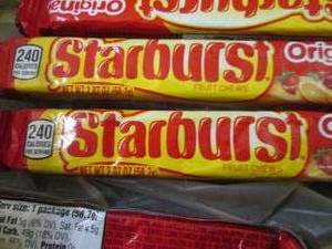 lot 327 image: 12- 2.07 oz Starbursts...