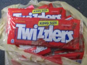 lot 339 image: 12- 5 oz Twizzlers...