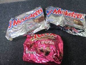 lot 345 image: 3 Bags Assorted Candy...