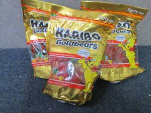 lot 349 image: 3- 28.8 oz Bags Haribo Goldbears...