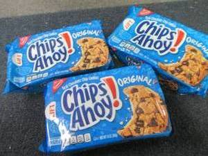 lot 361 image: 3- 13 oz Chips Ahoy...