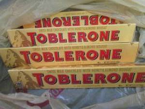 lot 374 image: 4- 3.52 Toblerone...
