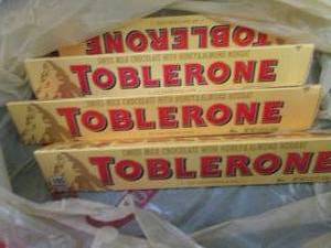 lot 375 image: 4- 3.52 Toblerone...