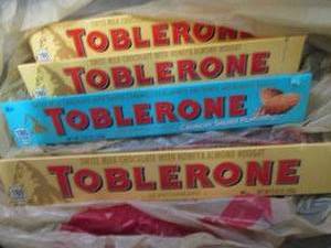 lot 376 image: 4- 3.52 Toblerone...